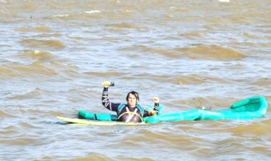 Velejando em Macapá