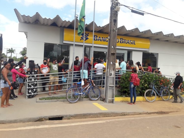 População de Amapá reclama de atendimento do Banco do Brasil