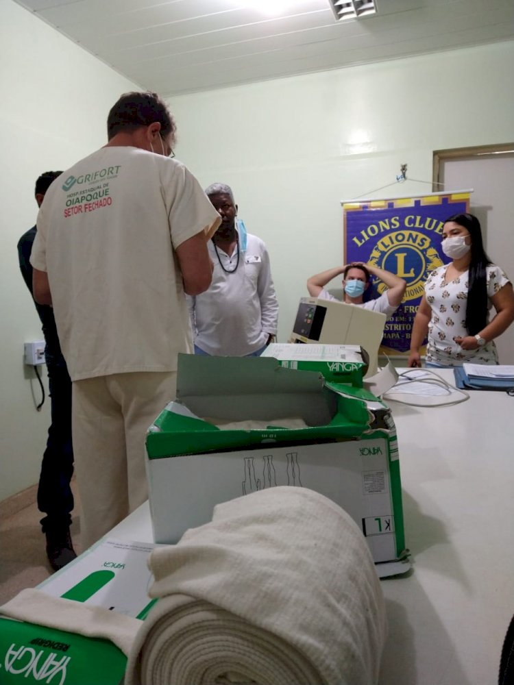 Ação humanitária internacional em Hospital de oiapoque