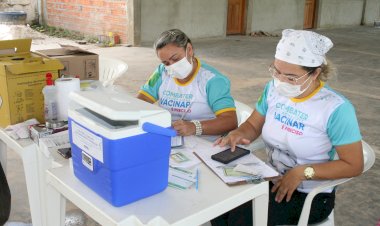 Vacinação contra covid-19 em Amapá