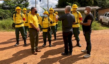 Solenidade de posse dos brigadistas PRVFOGO/PIQUIÁ