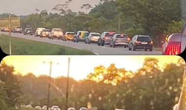 CARAVANA DA LIBERDADE MACHA SOB A GUIANA