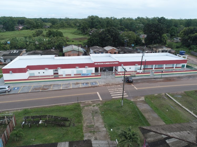 SEDE DO MUNICÍPIO DE AMAPÁ INAUGURA UMA MODERNA UNIDADE BÁSICA DE SAÚDE- UBS