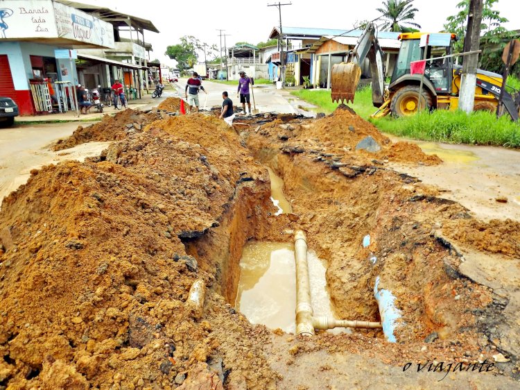 Água de volta as torneiras na sede do município de Amapá