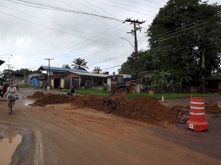 Água de volta as torneiras na sede do município de Amapá