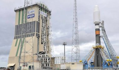 A Rússia suspendendo lançamentos em kuorou