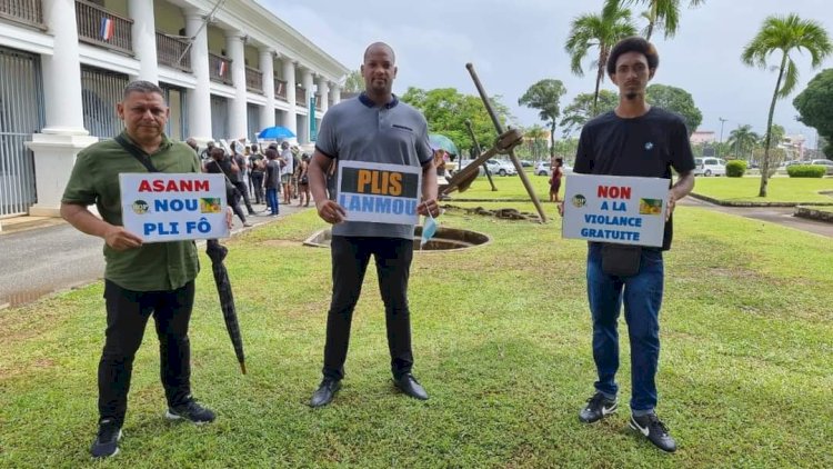 Um grito contra a violência gratuita na Guiana Francesa   