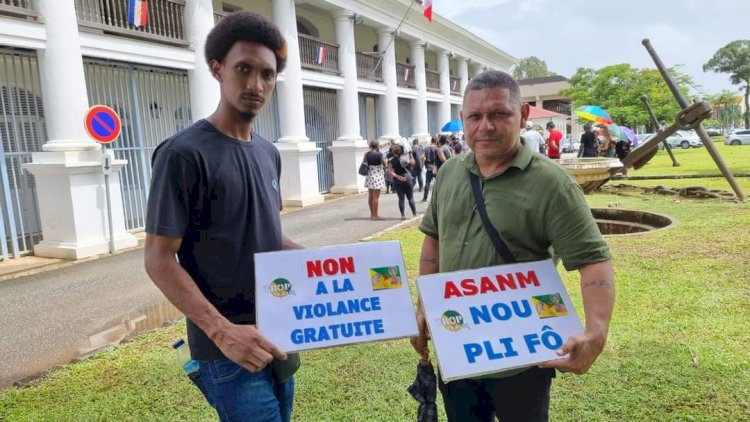 Um grito contra a violência gratuita na Guiana Francesa   