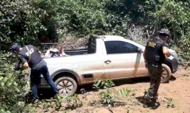 POLÍCIA CIVIL, COM O APOIO DA PRF, RECUPERA DOIS VEÍCULOS ROUBADOS E PRENDE HOMEM EM FLAGRANTE POR RECEPTAÇÃO