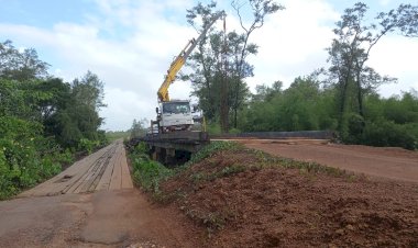Obra da Ponte do Meruoca em concreto em nova etapa