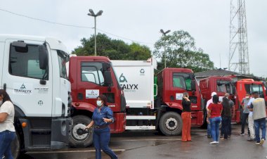 O município de Amapá ganha um serviço terceirizado para recolhimento e destinação de resíduos sólidos.   
