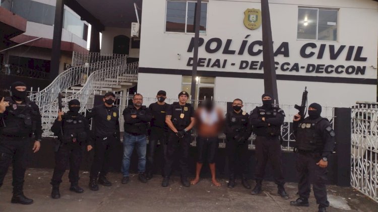 EM MACAPÁ, POLÍCIA CIVIL PRENDE INTEGRANTE DE ORGANIZAÇÃO CRIMINOSA QUE TENTOU MATAR MÃE E FILHO NO BRASIL NOVO