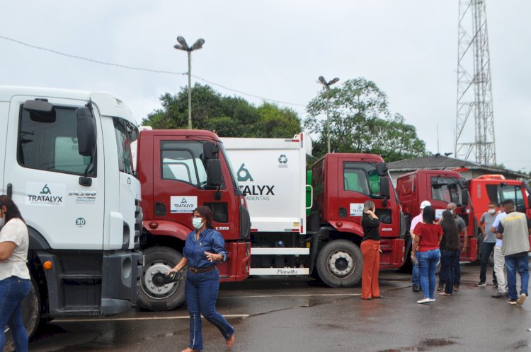 O município de Amapá ganha um serviço terceirizado para recolhimento e destinação de resíduos sólidos.   