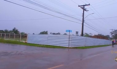 Início das obras do estádio Júlio Vieira em Amapá