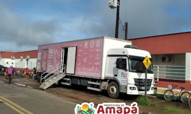 Carreta hospital de amor em Amapá