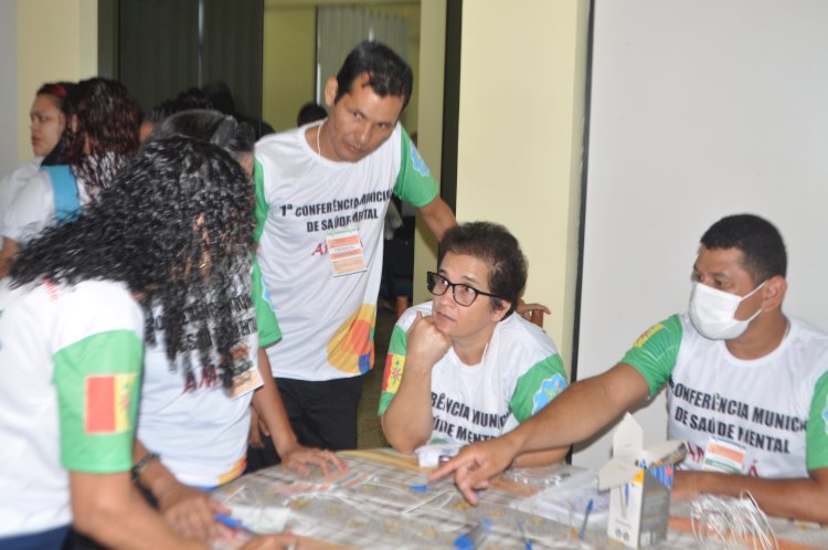 1° conferência municipal de Saúde Mental  em Amapá