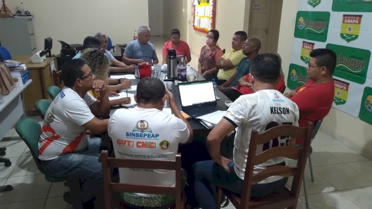 Gestão municipal de Amapá,  reúne com sindicato dos professores - (SINSEPEAP).