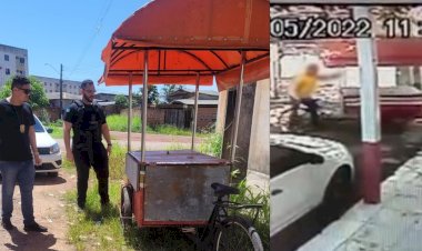 EM MACAPÁ, POLÍCIA CIVIL RECUPERA CARRINHO DE LANCHE FURTADO NAS PROXIMIDADES DA PRAÇA DO BARÃO, IDENTIFICA E INDICIA OS AUTORES DO CRIME