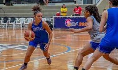 Diully Silva amapaense da seleção brasileira de basquete sub18