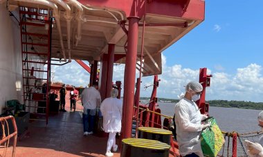 Amapá coloca mais um navio quarentena após tripulantes testarem positivo para covid-19