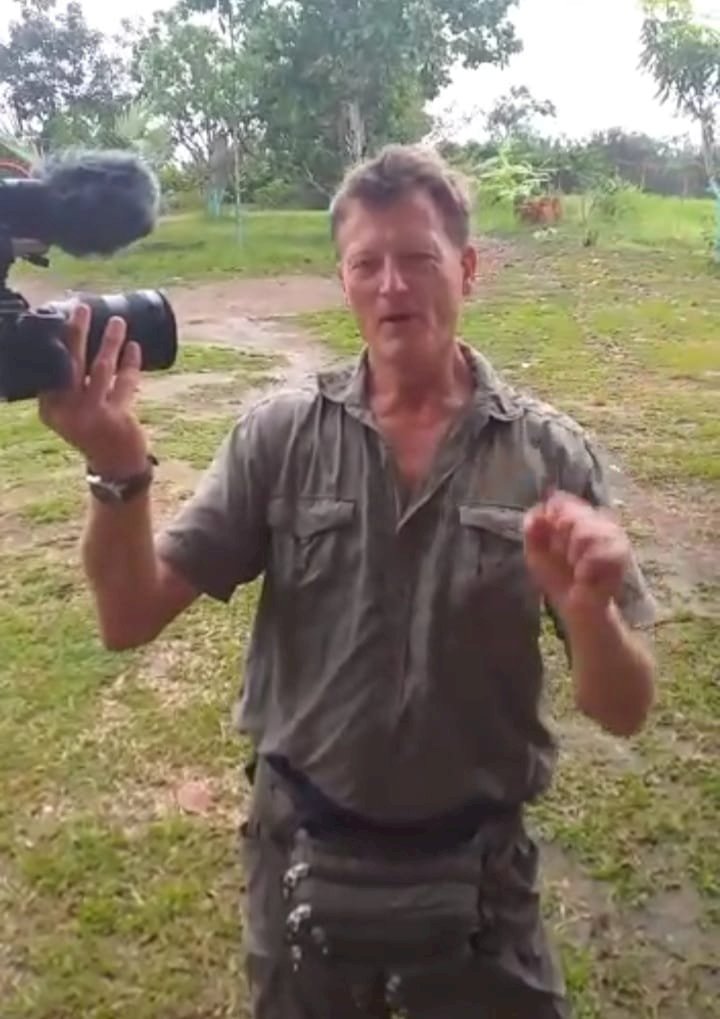 Explorador Benedict Colin Allen visita o estado do Amapá