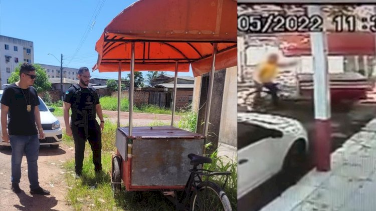 EM MACAPÁ, POLÍCIA CIVIL RECUPERA CARRINHO DE LANCHE FURTADO NAS PROXIMIDADES DA PRAÇA DO BARÃO, IDENTIFICA E INDICIA OS AUTORES DO CRIME