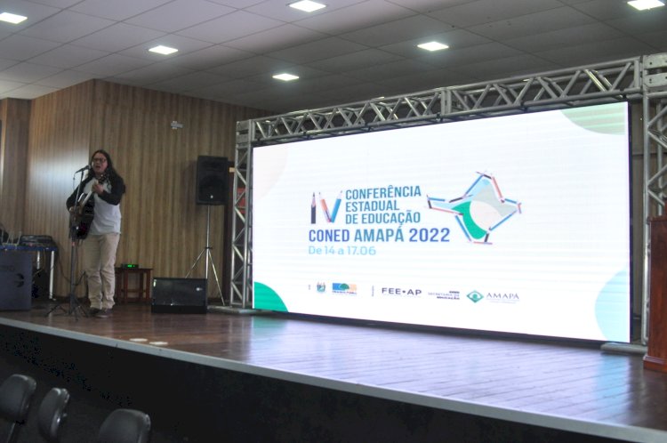 Professores de Amapá presentes na IV  Conferência Estadual de Educação - CONED.