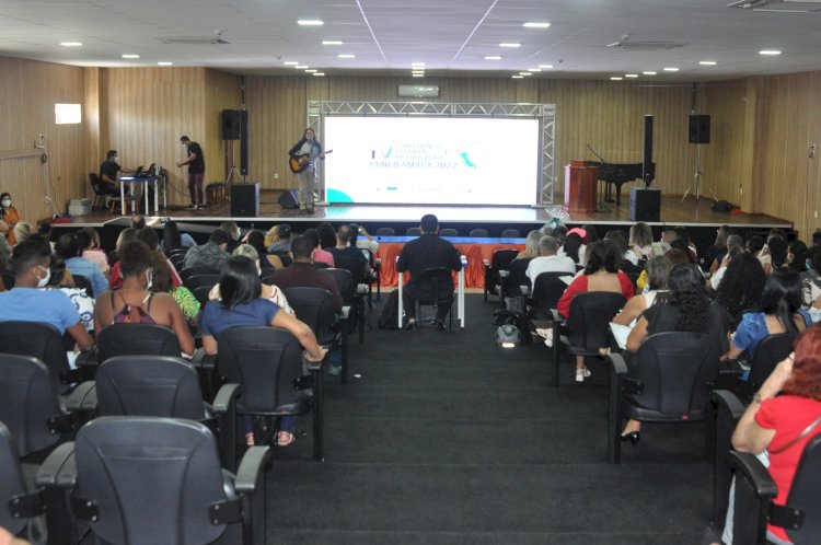 Professores de Amapá presentes na IV  Conferência Estadual de Educação - CONED.