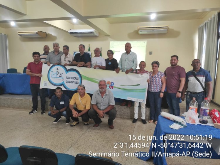 Reunião do projeto TEDPLAN em Amapá