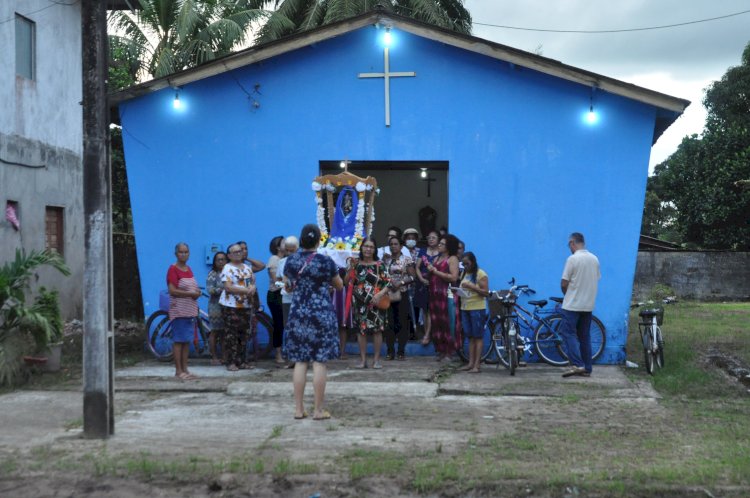 Festa em honra a Nossa Senhora do Perpétuo Socorro em Amapá.   