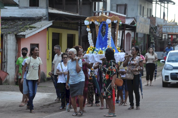 Festa em honra a Nossa Senhora do Perpétuo Socorro em Amapá.   