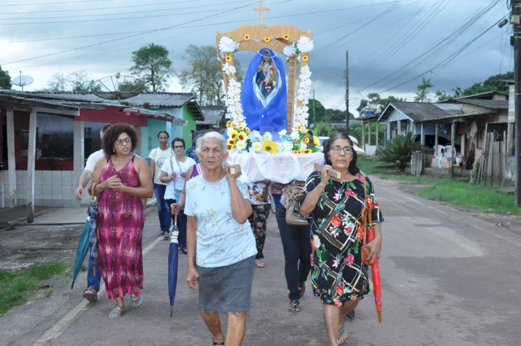 Festa em honra a Nossa Senhora do Perpétuo Socorro em Amapá.   