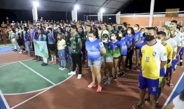 Intermunicipal de Voleibol tem início em Pedra Branca 