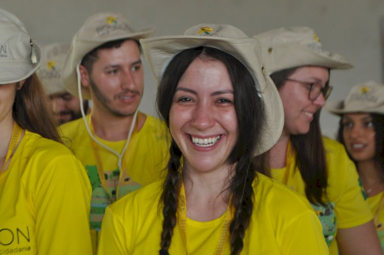 O prefeito Carlos Sampaio participa da abertura do Projeto Rondon em Macapá.