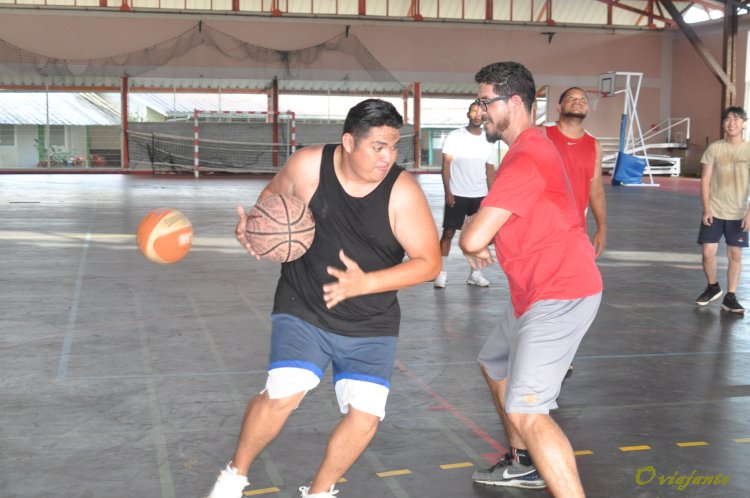 Basquete da integração na fronteira