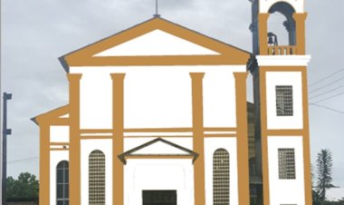 Assim vai ficar a Paróquia do Divino Espirito Santo em Amapá.