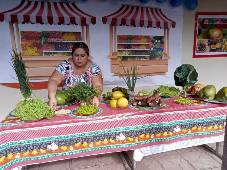 Agricultura familiar na merenda escolar de Amapá.   