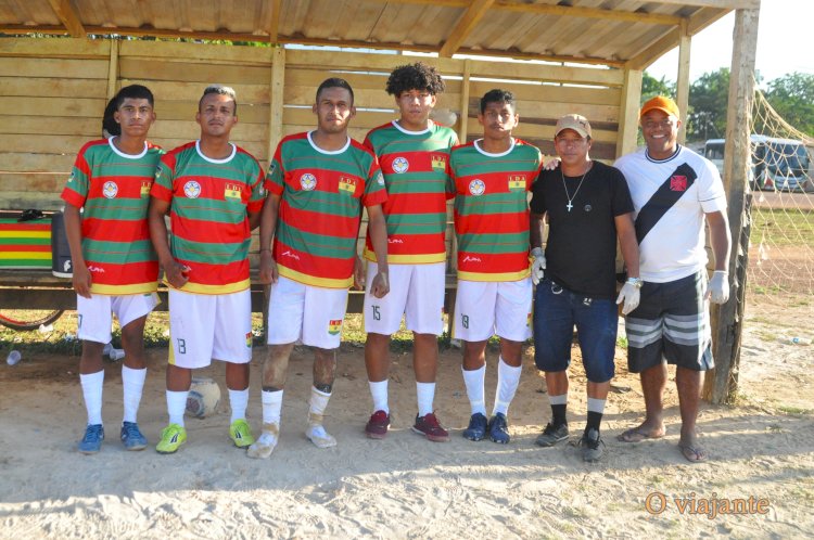 Seleção de Amapá faz amistoso contra Calçoene como preparação para o Intermunicipal 2022.