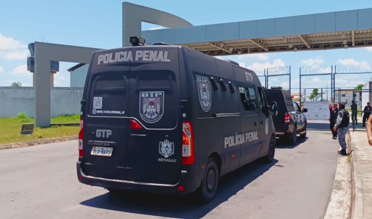 líder de facção criminosa no Amapá é transferido para presídio de fora do Estado