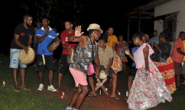 Batuqueta do 1 dia de ano na comunidade do curiau.