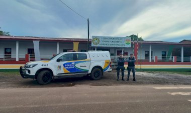 OPERAÇÃO ESCOLA MAIS SEGURA EM AMAPÁ.