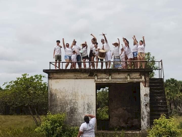 Os  Herdeiros do Marabaixo na terra de Cabral