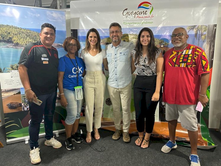 Comitiva da Guiana Francesa Reforça Parceria Turística com o Amapá na 52° Expofeira.