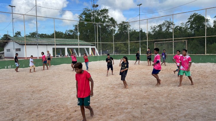Jogos Internos da Escola Maria Esmeralda em Amapá Reforçam Vínculos entre Alunos e Profissionais da Educação