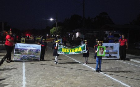 Desfile Cívico na Vila do Piquiá