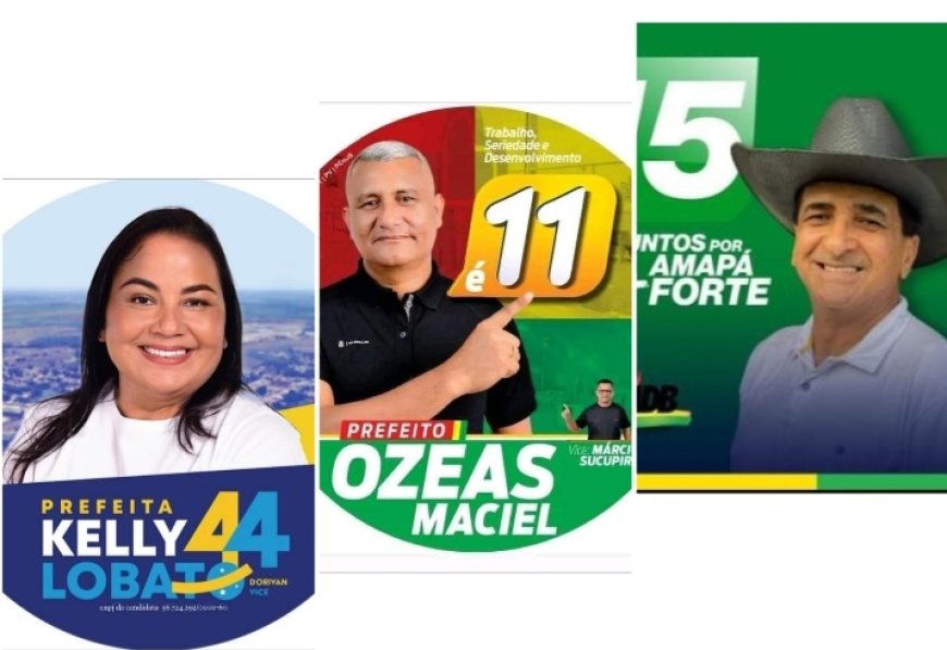 Avaliação Política Dejaci Collares (MDB), Kelly Lobato (UB) e Ozeas Maciel (PP)