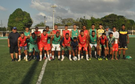 Seleção de Amapá faz treino tático para segundo jogo pelo intermunicipal
