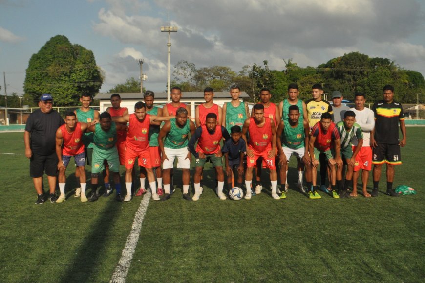 Seleção de Amapá faz treino tático para segundo jogo pelo intermunicipal