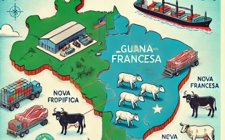Amapá e Guiana Francesa: Uma Nova Fronteira para o Comércio de Carne