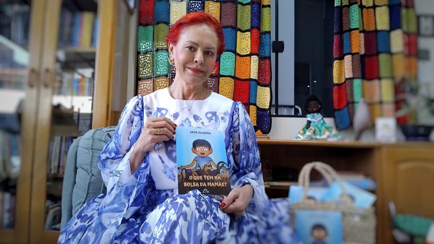 "O que tem na bolsa da mamãe?": Contadora de Histórias Lu de Oliveira lança seu primeiro livro infantil